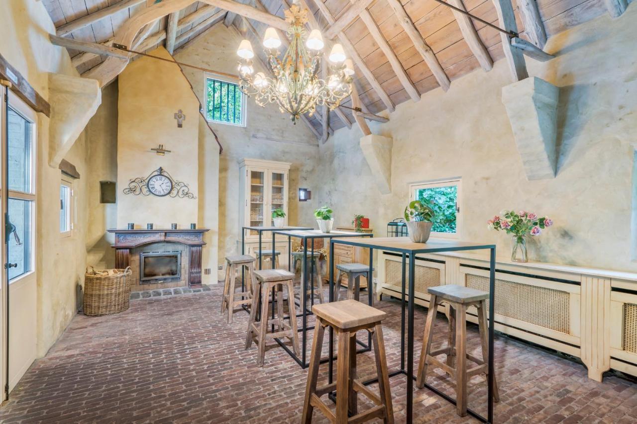 Fantastische Vakantiewoning Aan Het Bos Wingene Bagian luar foto